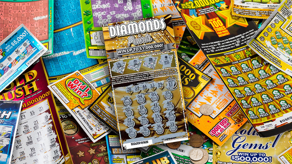 Ticket de grattage Diamonds & Pearls
