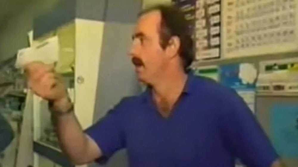Bill Morgan, « l'homme le plus chanceux du monde » gagne deux fois à la loterie en sortant du coma (Photo : Channel Nine)