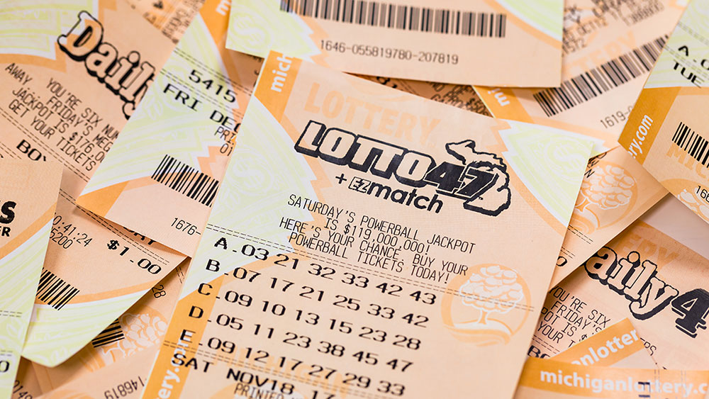 Tickets de Lotto 47 de la Michigan Lottery