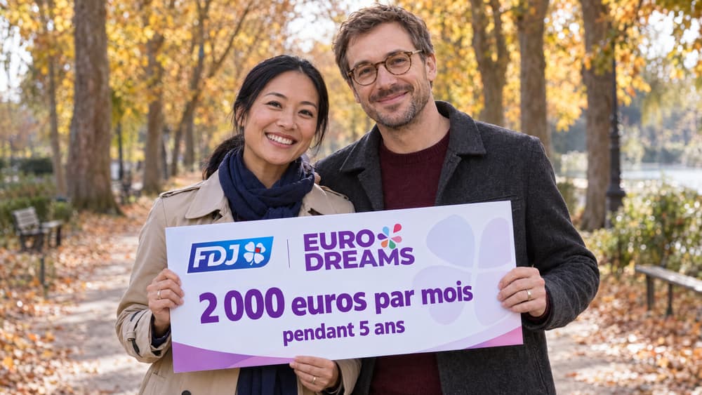 EuroDreams : un joueur français reçoit 2 000 euros par mois pendant 5 ans