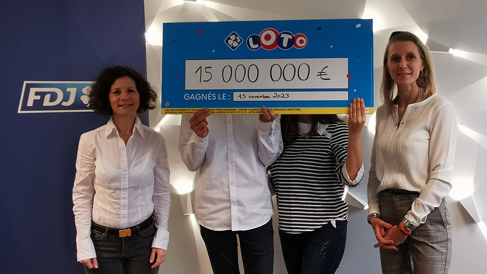 FDJ : un nouveau gagnant au Loto encaisse son prix faramineux de 15 millions d’euros !