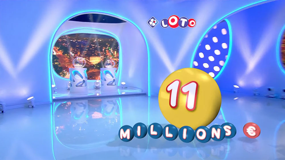 Cagnotte de 11 millions d'euros en jeu au tirage du Loto de la Française des Jeux