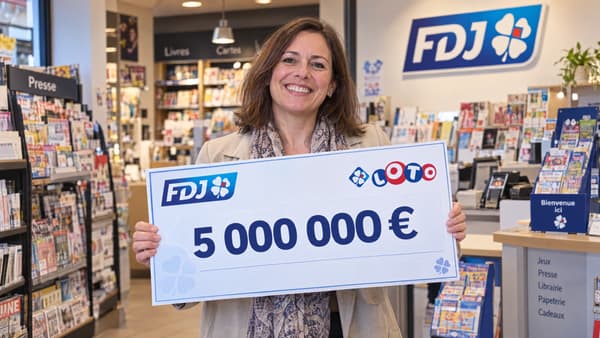 Loto : un joueur remporte seul le jackpot de 5 millions d'euros