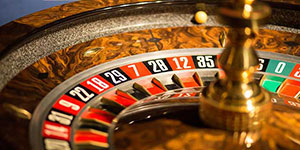 Cylindre de roulette au Casino